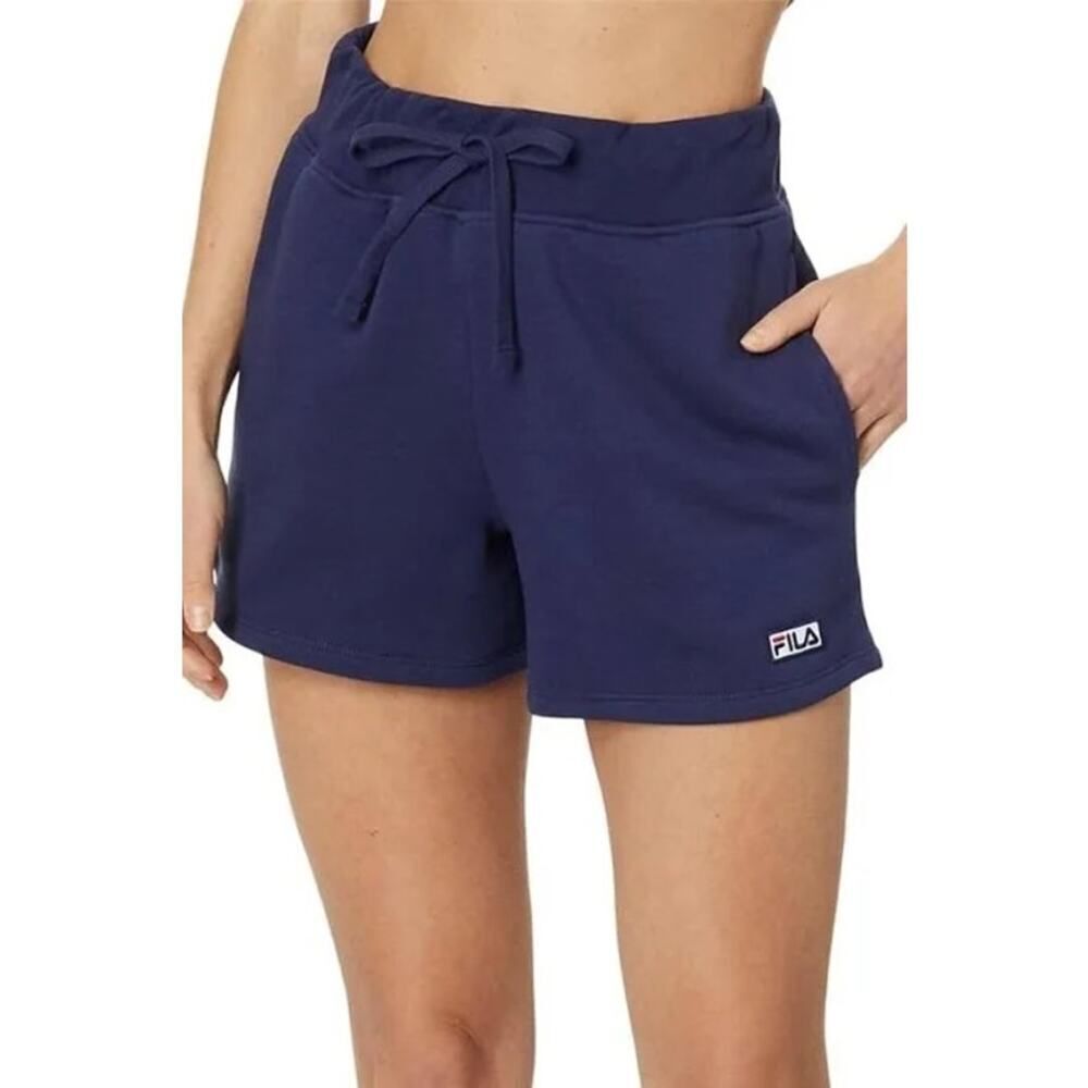 FILA Navy Diara High Rise Short XS
